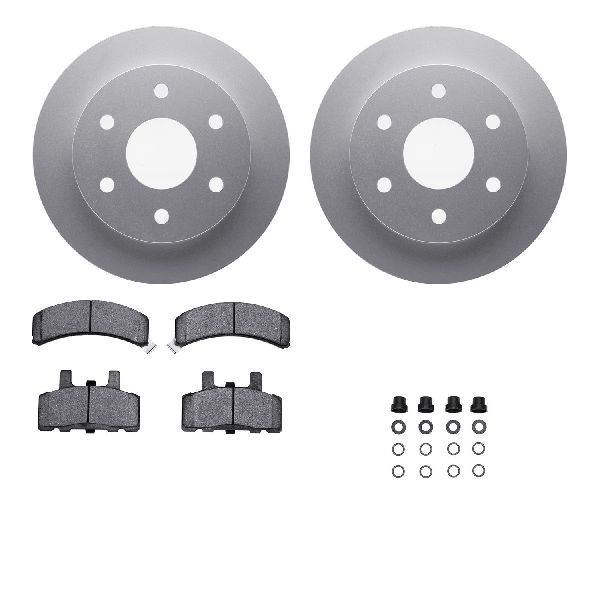 1988-1991 Chevrolet K1500 Disc Brake Kit - Front (Dynamic Friction)