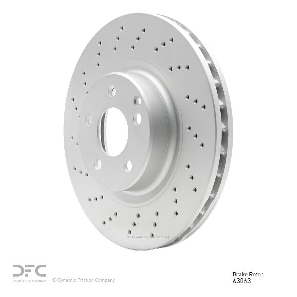 2003-2004 Mercedes-Benz SL500 Disc Brake Rotor - Front (Dynamic Friction)