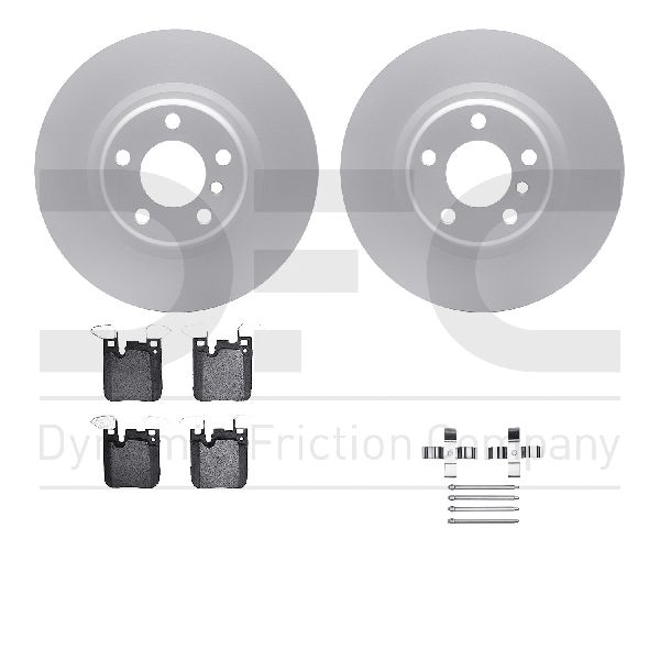 2014-2016 BMW 428i Disc Brake Kit - Rear (Dynamic Friction)