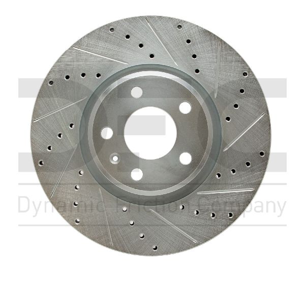 2012-2016 Audi A4 Disc Brake Rotor - Front Right (Dynamic Friction)