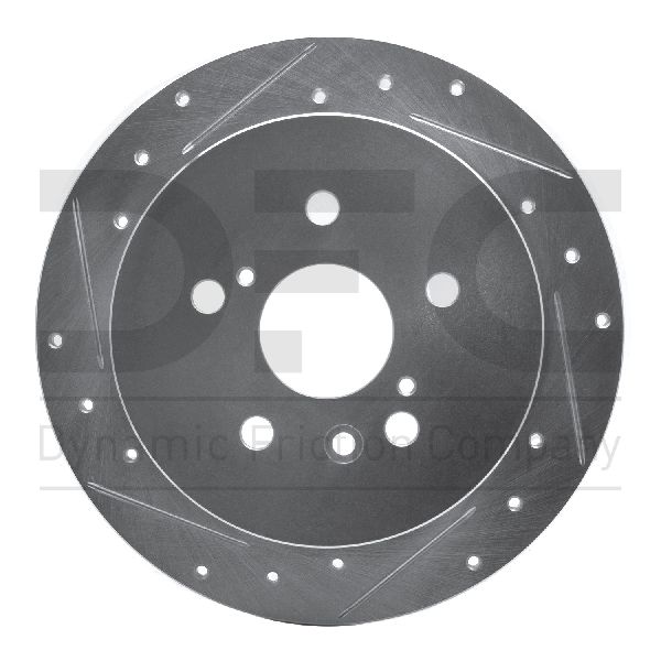 2004-2010 Toyota Sienna Disc Brake Rotor - Rear Left (Dynamic Friction)