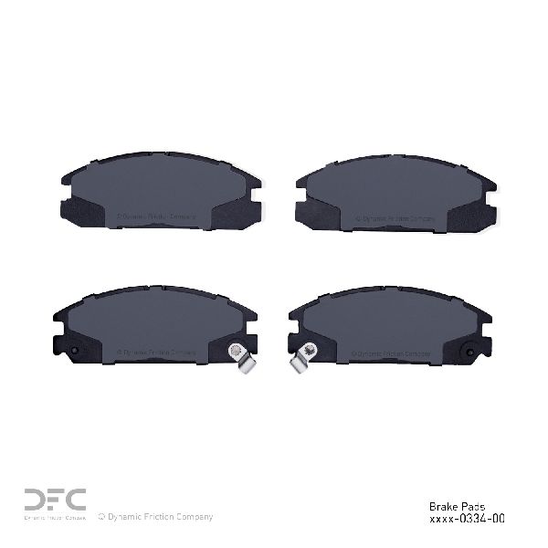 1986-1989 Acura Integra Disc Brake Pad Set - Front (Dynamic Friction)