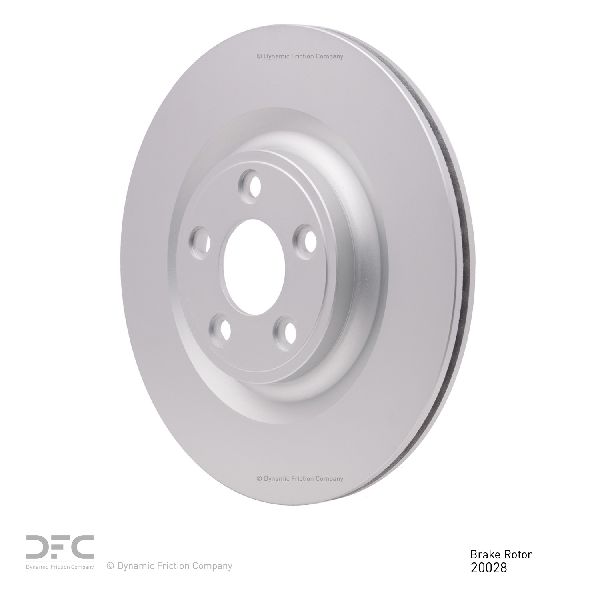 2016-2019 Jaguar XJ Disc Brake Rotor - Rear (Dynamic Friction)