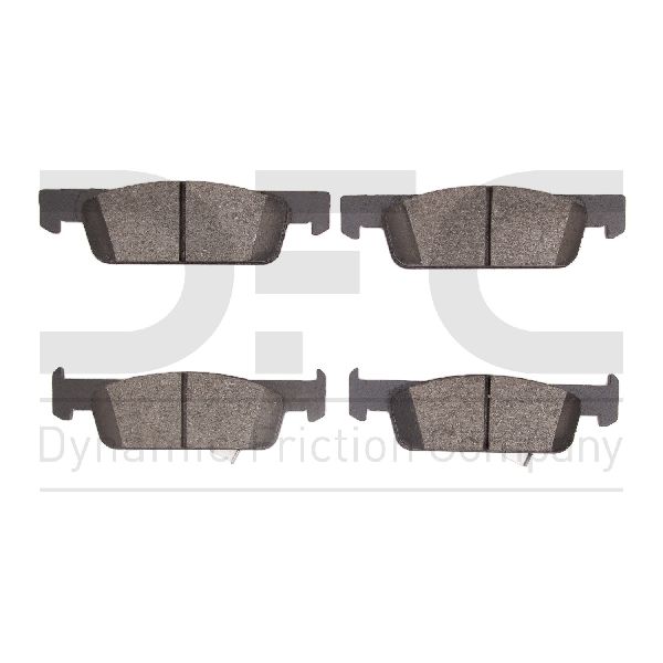 2016-2018 Smart Fortwo Disc Brake Pad Set - Front (Dynamic Friction)