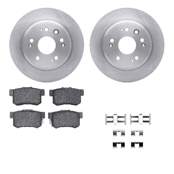 2002-2004 Honda CR-V Disc Brake Kit - Rear (Dynamic Friction)