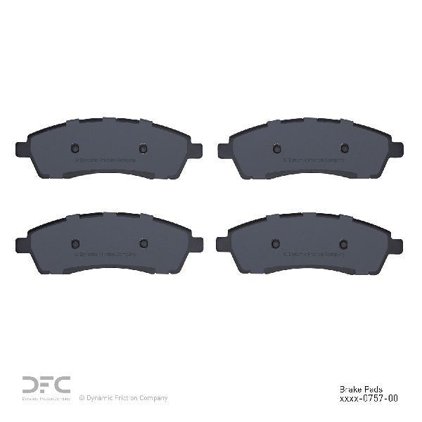 1999-2004 Ford F-350 Super Duty Disc Brake Pad Set - Rear (Dynamic Friction)