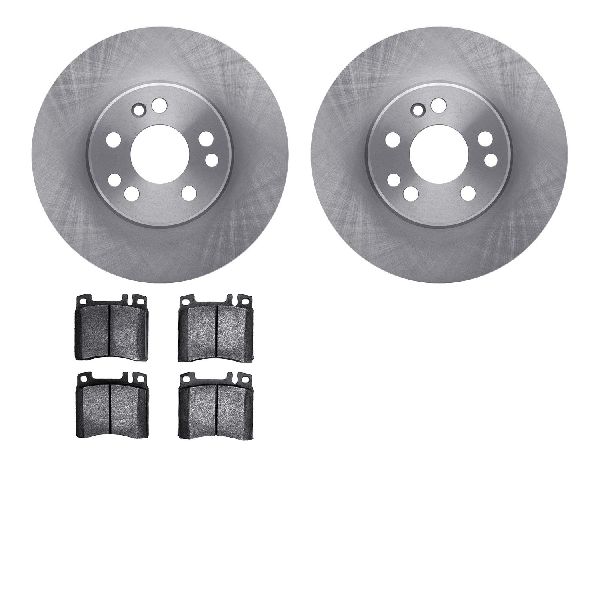 1994-1999 Mercedes-Benz S320 Disc Brake Kit - Front (Dynamic Friction)
