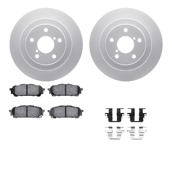 2004-2008 Subaru Forester Disc Brake Kit - Rear (Dynamic Friction)