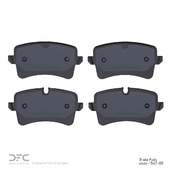 2016-2018 Audi A6 Disc Brake Pad Set - Rear (Dynamic Friction)