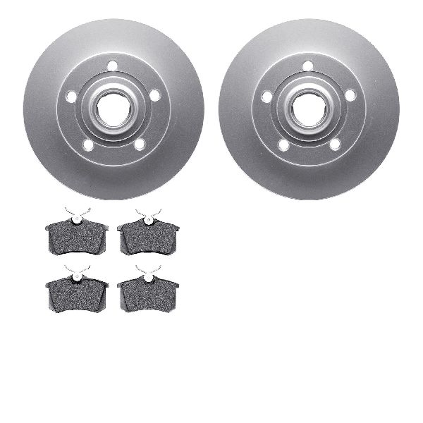1997-2008 Audi A4 Disc Brake Kit - Rear (Dynamic Friction)