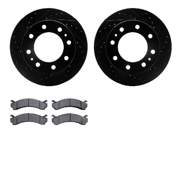 2003-2017 GMC Savana 3500 Disc Brake Kit - Front (Dynamic Friction)