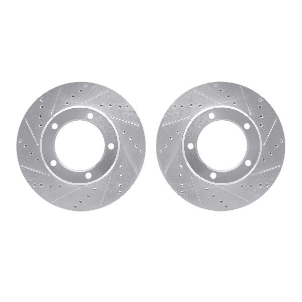 1998-2007 Toyota Land Cruiser Disc Brake Rotor Set - Front (Dynamic Friction)