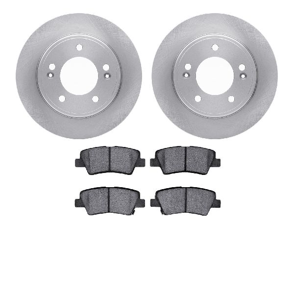 2012-2017 Hyundai Veloster Disc Brake Kit - Rear (Dynamic Friction)