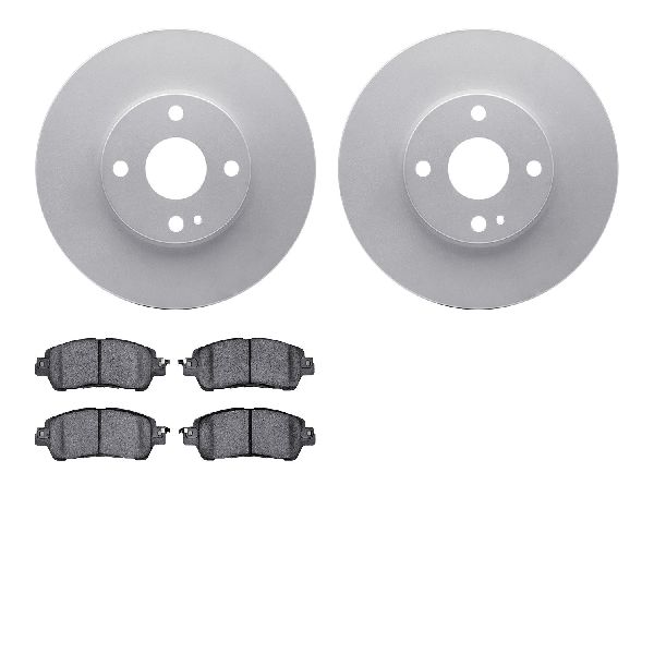 2016 Scion iA Disc Brake Kit - Front (Dynamic Friction)