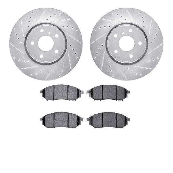 2005-2012 INFINITI FX35 Disc Brake Kit - Front (Dynamic Friction)