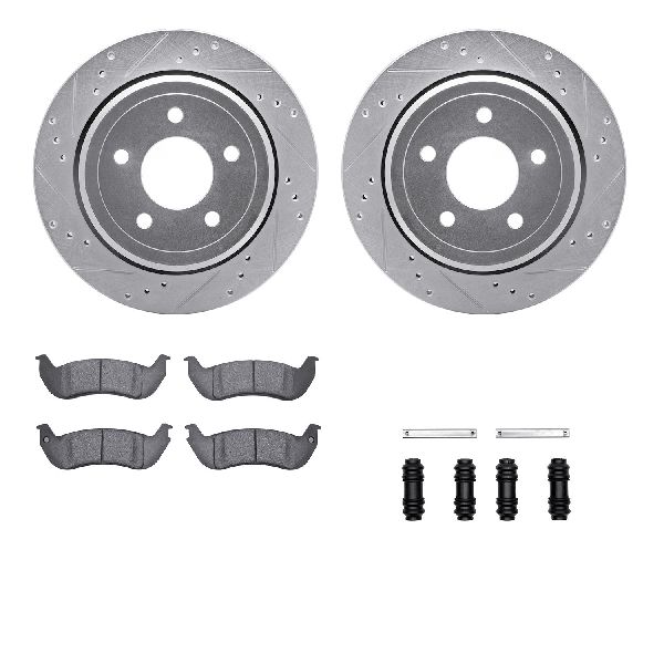 2003-2011 Mercury Grand Marquis Disc Brake Kit - Rear (Dynamic Friction)