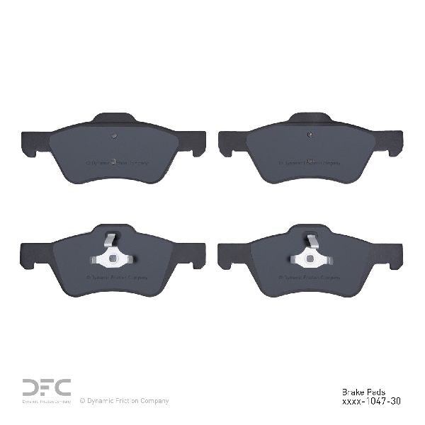2009-2011 Mercury Mariner Disc Brake Pad Set - Front (Dynamic Friction)