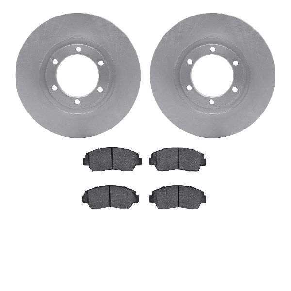 1986-1987 Mazda B2000 Disc Brake Kit - Front (Dynamic Friction)
