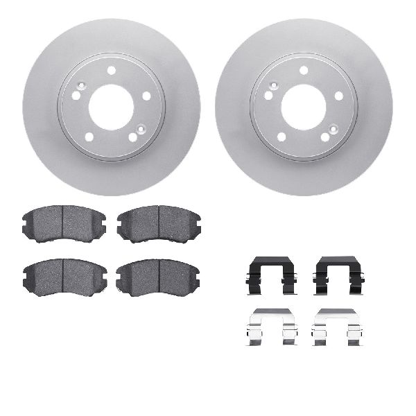 2010-2011 Kia Soul Disc Brake Kit - Front (Dynamic Friction)