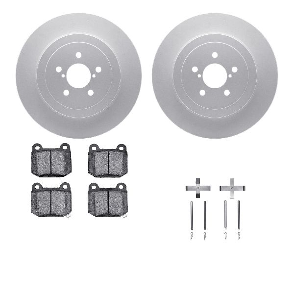 2004 Subaru Impreza Disc Brake Kit - Rear (Dynamic Friction)