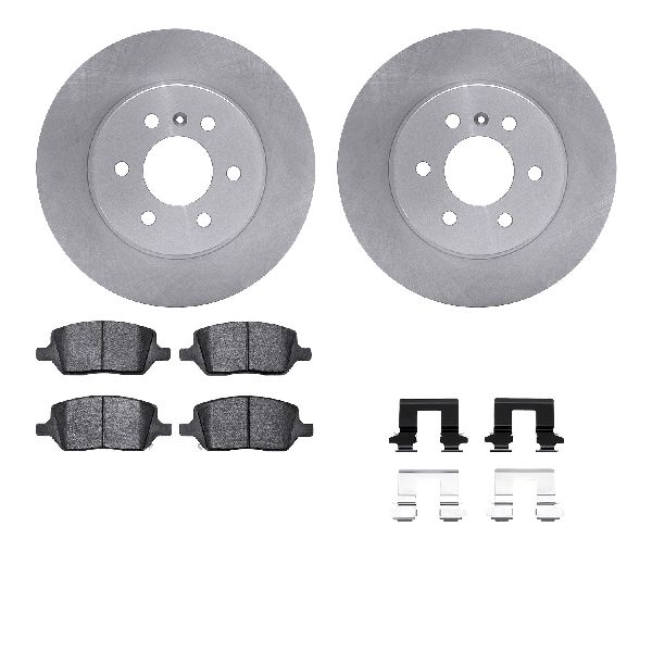 2006-2009 Chevrolet Uplander Disc Brake Kit - Rear (Dynamic Friction)