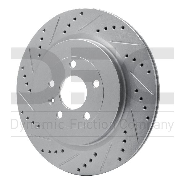 2013-2019 Ford Flex Disc Brake Rotor - Rear Left (Dynamic Friction)