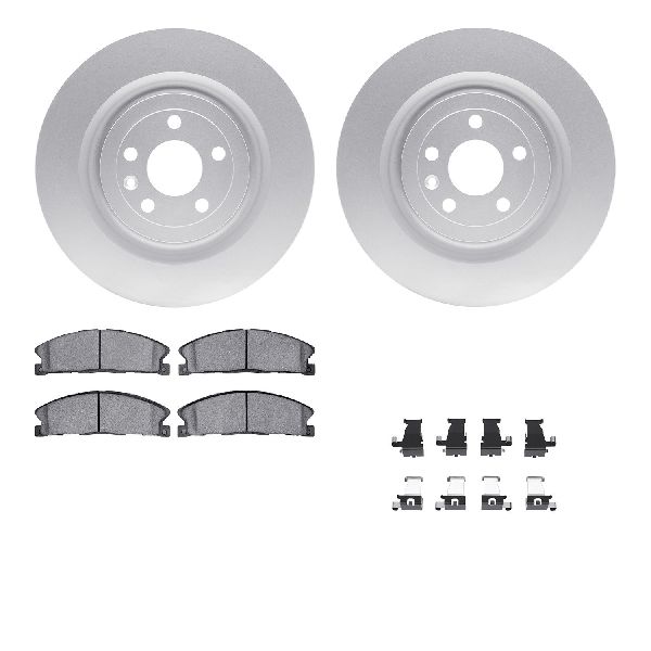 2013-2019 Ford Flex Disc Brake Kit - Front (Dynamic Friction)