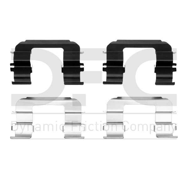 2013-2015 Chevrolet Spark Disc Brake Hardware Kit - Front (Dynamic Friction)