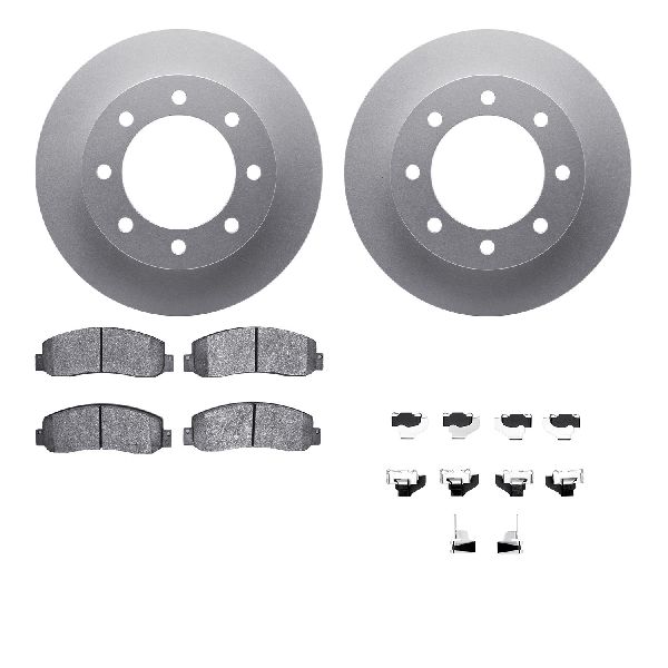 2005-2011 Ford F-350 Super Duty Disc Brake Kit - Front (Dynamic Friction)