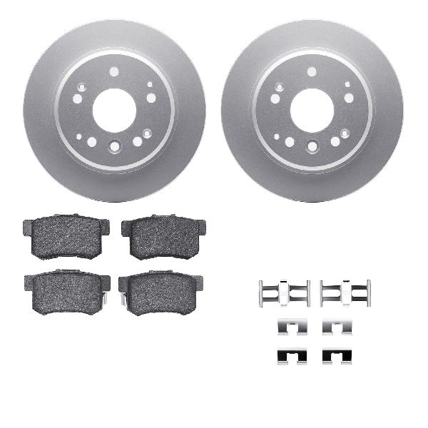 2003-2011 Honda Element Disc Brake Kit - Rear (Dynamic Friction)