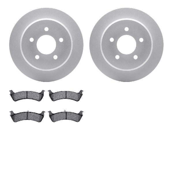 1997-2001 Mercury Mountaineer Disc Brake Kit - Rear (Dynamic Friction)