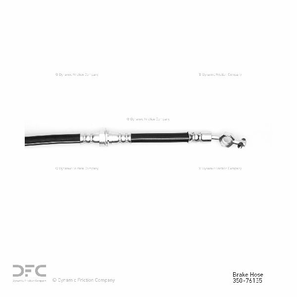 1985-1989 Toyota MR2 Brake Hydraulic Hose - Rear (Dynamic Friction)
