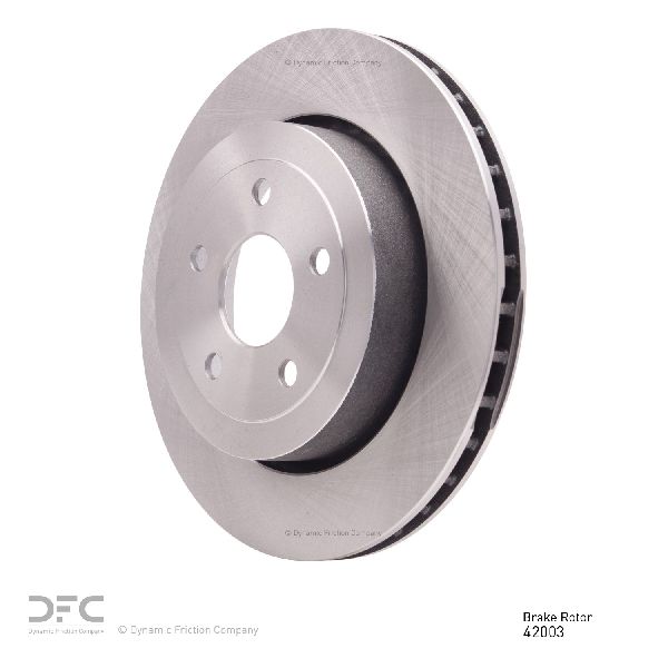 2006-2010 Jeep Grand Cherokee Disc Brake Rotor - Rear (Dynamic Friction)