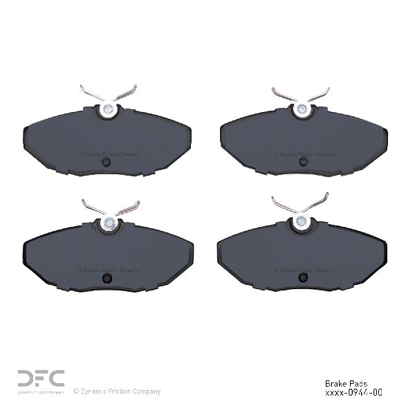 2003-2005 Jaguar S-Type Disc Brake Pad Set - Rear (Dynamic Friction)