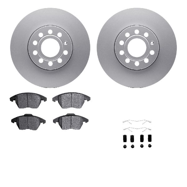 2006-2014 Volkswagen Jetta Disc Brake Kit - Front (Dynamic Friction)