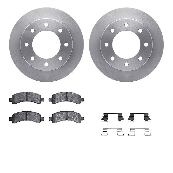 2005-2020 Chevrolet Express 3500 Disc Brake Kit - Rear (Dynamic Friction)