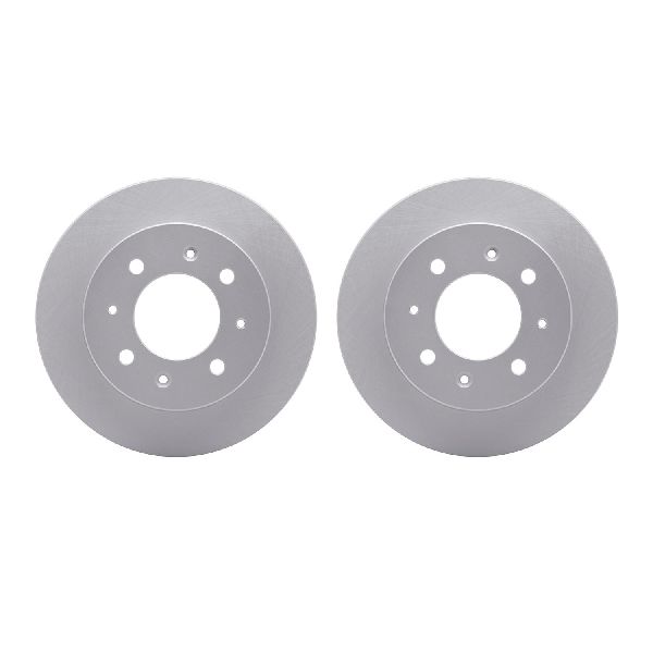 2004-2009 Kia Spectra Disc Brake Rotor Set - Rear (Dynamic Friction)