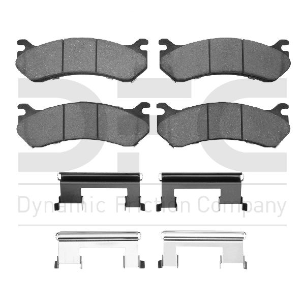 2000-2006 Chevrolet Tahoe Disc Brake Pad Set - Front (Dynamic Friction)
