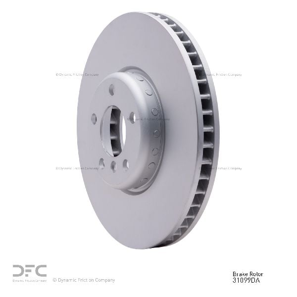 2011-2016 BMW 550i Disc Brake Rotor - Front Left (Dynamic Friction)