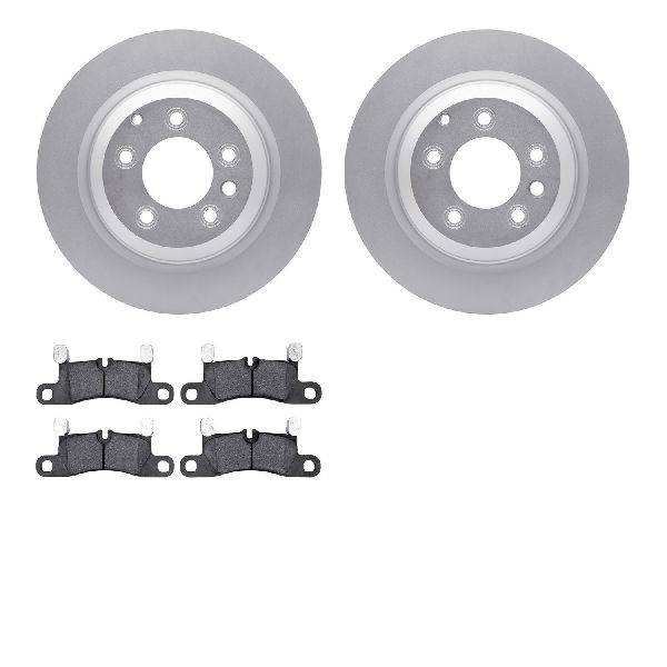 2011-2014 Porsche Cayenne Disc Brake Kit - Rear (Dynamic Friction)