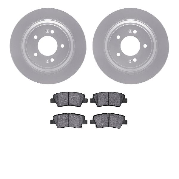 2019-2022 Hyundai Kona Electric Disc Brake Kit - Rear (Dynamic Friction)