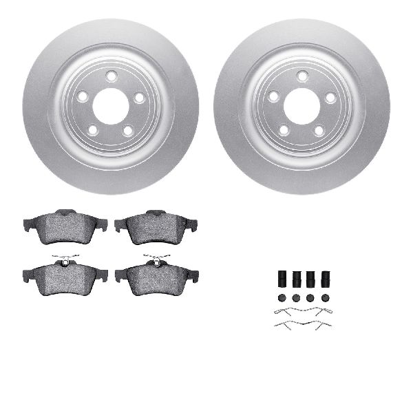 2009-2015 Jaguar XF Disc Brake Kit - Rear (Dynamic Friction)