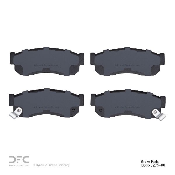 1982-1990 Nissan Sentra Disc Brake Pad Set - Front (Dynamic Friction)
