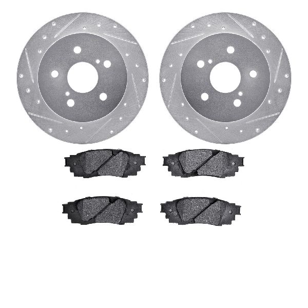 2019-2022 Toyota RAV4 Disc Brake Kit - Rear (Dynamic Friction)
