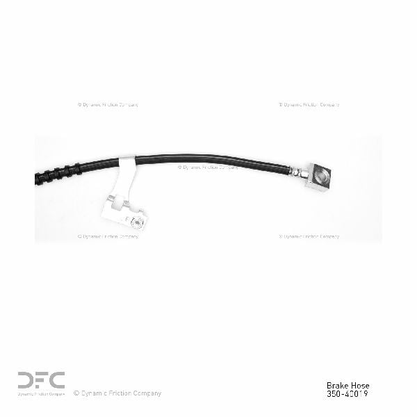 1991-1995 Dodge Caravan Brake Hydraulic Hose - Front Right (Dynamic Friction)