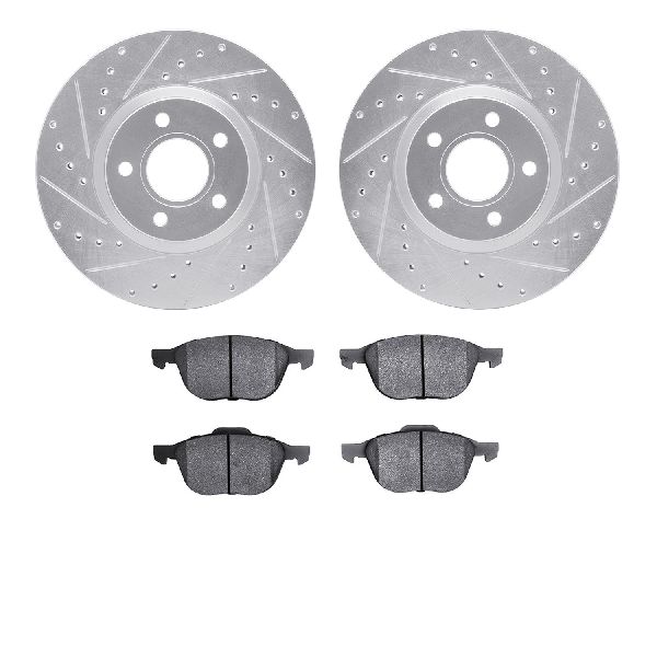 2004-2011 Volvo S40 Disc Brake Kit - Front (Dynamic Friction)