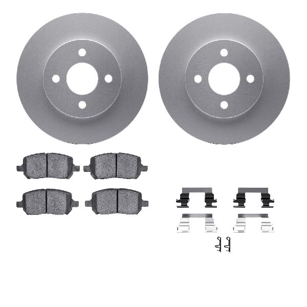 2007-2010 Pontiac G5 Disc Brake Kit - Front (Dynamic Friction)