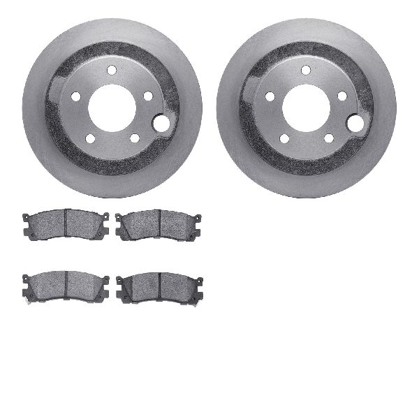 1995-2002 Mazda Millenia Disc Brake Kit - Rear (Dynamic Friction)