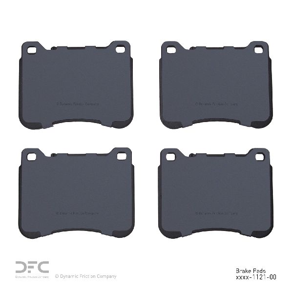 2008-2009 Mercedes-Benz CLK350 Disc Brake Pad Set - Front (Dynamic Friction)
