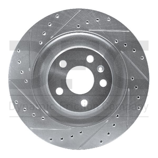 2016-2024 Volvo XC90 Disc Brake Rotor - Rear Left (Dynamic Friction)